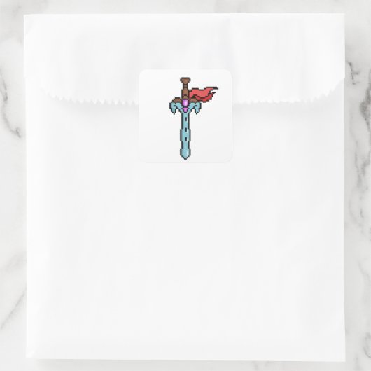 Retro Ultimate Sword Sticker (Sac)