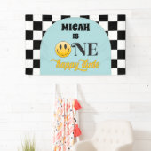 Retro Un Bon Mec Anniversaire Grande Bannière (En situation)