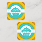 rétro UN coupon CUPCAKE GRATUIT (Devant / Derrière)