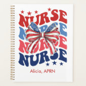 Retro US Style Nurse Planner (Voorkant)
