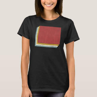 Retro USA State Map Wyoming T-shirt