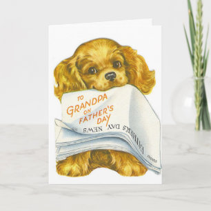 Retro Vaderdag - aan Opa, Kaart