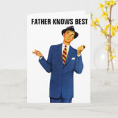 RETRO-VADERDAG VOOR DAD KAART (Gele Bloem)