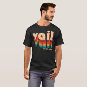 Retro Vail Ski T-shirt (Voorkant volledig)