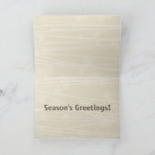 Retro Vakantie [kaart] Feestdagen Kaart (Binnen)