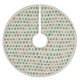 Retro vakantie Ornamenten boomrok Kerstboom Rok