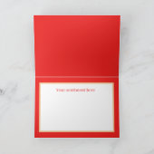 retro  Valentijn airplane boy voegt sentiment toe Feestdagen Kaart (Binnen)