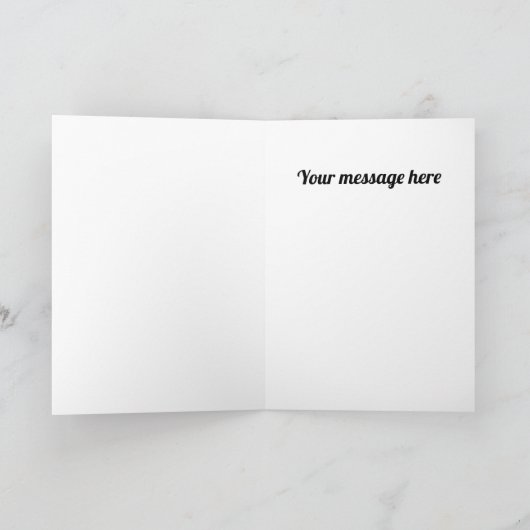 Retro  Valentijn Feestdagen Kaart (Binnen)