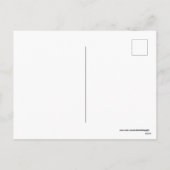 Retro  Valentijn Holiday briefkaart (Achterkant)