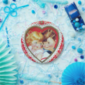 Retro  Valentijn kinder bord (Feest)