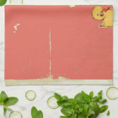 Retro Valentijn Kitsch  Kinderen Theedoek (Gevouwen)