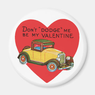 Retro Valentijn, ontwijk me niet, wees mijn Valent Magneet