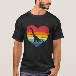 Retro Valentijnsdag Kinderen T Rex Liefhebber M T-shirt
