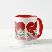 retro Valentijnsdag Mok (Voorkant rechts)