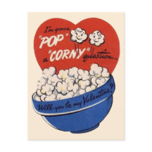 Retro Valentijnsdag, Popcorn Pop a Corny Vraag