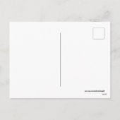 Retro Valentine baleine Vacances carte postale mig (Dos)