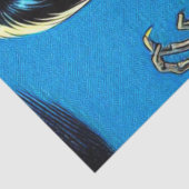 Retro Vampire Woman Comics Tissuepapier (Detail)