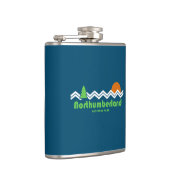 Retro van het Nationaal Park Northumberland Heupfles (Rechts)