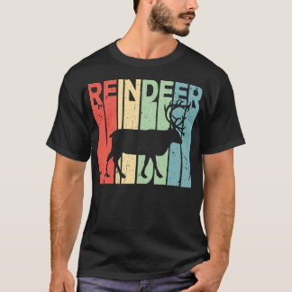  retro van rendieren t-shirt
