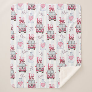 Retro Vans Sherpa Blanket Deken