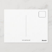 Retro vector Art New Orleans jazz trompetspeler Briefkaart (Achterkant)