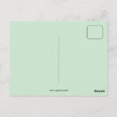 Retro vector art nouveau Babel Jan Toorop stijl Briefkaart (Achterkant)