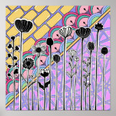 retro veer poster (Voorkant)