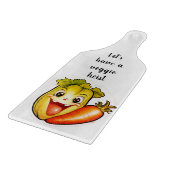 Retro veggies  snijplank (Hoek)
