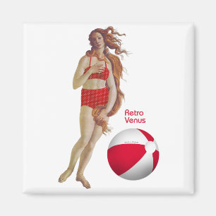 Retro Venus Magnet Magneet