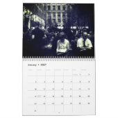 retro Verenigde Staten steden Kalender (Jan 2027)