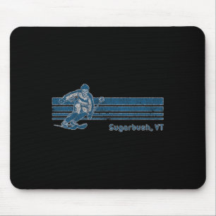 Retro Vermont Vervallen Sugarbush Skiteee Muismat
