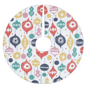 Retro-versieringen Kerstboom Rok