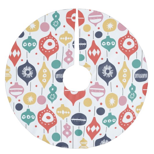 Retro-versieringen Kerstboom Rok (Voorkant)