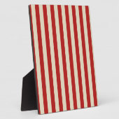 Retro  verticale PopCorn Klassieke Stripes Fotoplaat (Zijkant)