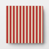 Retro  verticale PopCorn Klassieke Stripes Fotoplaat (Voorkant)