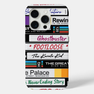 Retro VHS 80-films iPhone 15 Pro Case
