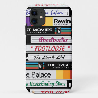 Retro VHS 80-films iPhone 11 Hoesje