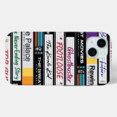 Retro VHS 80-films Case-Mate iPhone Case (Achterkant (horizontaal))
