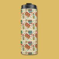 Retro Vibes - 1980s Cassettebandjes Pattern