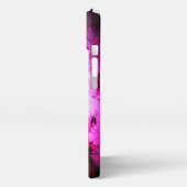 Retro Vibes Abstracte Fluid Art iPhone Hoesje (Linkerkant)