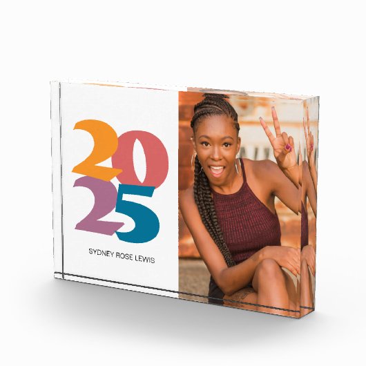 Retro Vibes Afstuderen Celebration Party Fotoblokken (Rechts)