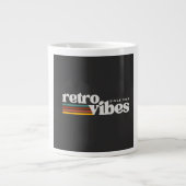 retro vibes extra grote beker (Voorkant)