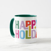 Retro Vibes Holiday Mug (Devant gauche)