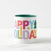 Retro Vibes Holiday Mug Mok (Midden)