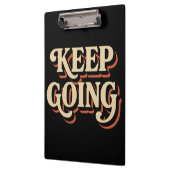 Retro Vibes -  typografie kunst Klembord (Links)