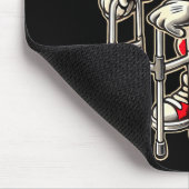 Retro Video Game Controller With Walker Funny Game Muismat (Hoek)