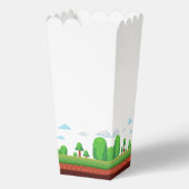 Retro Video Game Menu 1e Verjaardagsfeest Bedankdoosjes (Achterkant)