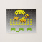 Retro Vidéo Jeu Invaders Puzzle (Horizontal)