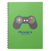 Retro videospelcontroller notitieboek (Voorkant)