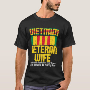 Retro Vietnam-veterane echtgenote T-shirt